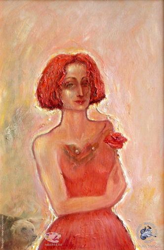 Лескова Нина Алексеевна. Автопортрет. 26 октября. Холст, масло. Авторское собрание.