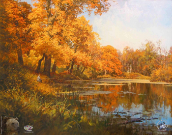 Лапин Игорь Витальевич. Погожий день. Холст, масло. 2001. Авторское собрание.