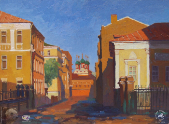 Вид на Петровский монастырь