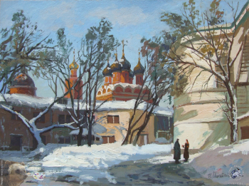 Дворик у Петровского монастыря