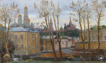 Последние дни осени. Замоскворечье.