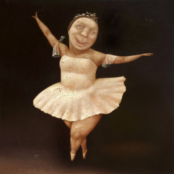Негодаев Юрий Юрьевич. Балерина. Холст, масло. 65x55. 2005. Частное собрание.