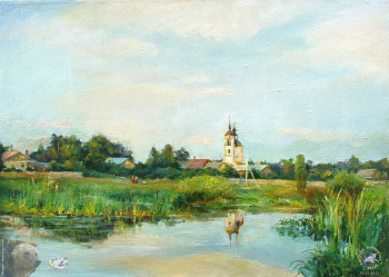 Егоркин Владимир Дмитриевич. Тишина. Холст, масло. 35х50. 2000. Авторское собрание.