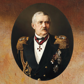 Заболотский Пётр Петрович. Адмирал Логин Логинович Гейден. Холст, масло. 79х63. 1878. Государственный Владимиро-Суздальский историко-архитектурный и художественный музей-заповедник.