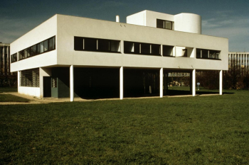 Ле Корбюзье. Вилла Савойя (Савой). Архитектурный пуризм. 1931. Франция, Пуасси.