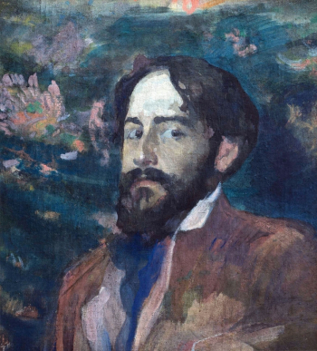 Сапунов Николай Николаевич. Портрет Н.Д.Милиоти. Холст, темпера. 55х48. 1908. Государственный Русский музей.