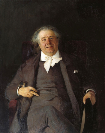 Корин Алексей Михайлович. Портрет Н.В.Медынцева. Холст, масло. 129х101. 1896. Государственная Третьяковская галерея.