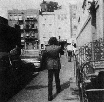 Акция `Слежка`. 1969. Неизвестный фотограф.