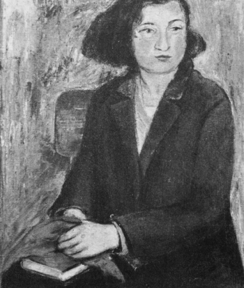 Щукин Юрий Прокопьевич. Лиза. Холст, масло. 82х70. 1932. Местонахождение картины неизвестно.