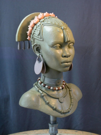 Марк Ньюман. Африканка. Фарфор. 2007. Авторское собрание.
