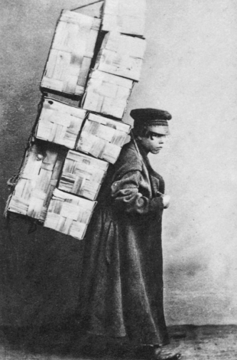 Уильям (Вильям) Каррик - фотограф. Посыльный. 1868.