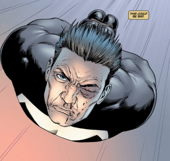 Стив Диллон. Каратель (The Punisher). Иллюстрация. Частное собрание.