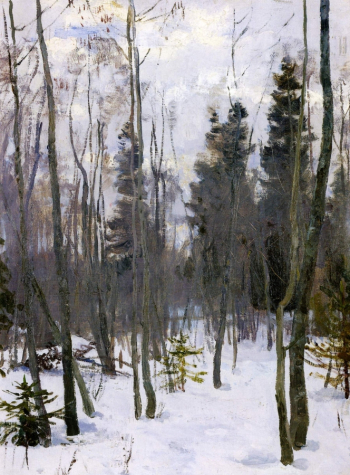 Грицай Алексей Михайлович. Повеяло весной. Холст на картоне, масло. 38х29. 1956. Государственный музейно-выставочный центр РОСИЗО.