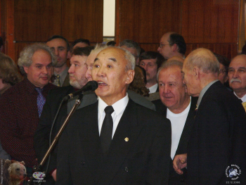 Выставка `Имени Твоему` в ЦДХ. Москва, 2000.. Поздравления