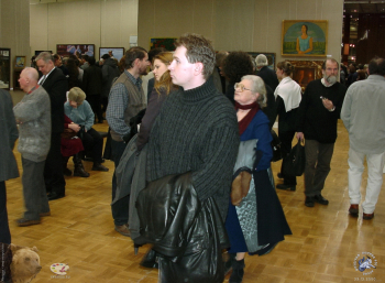 Выставка `Имени Твоему` в ЦДХ. Москва, 2000.. Посмотреть выставочные работы