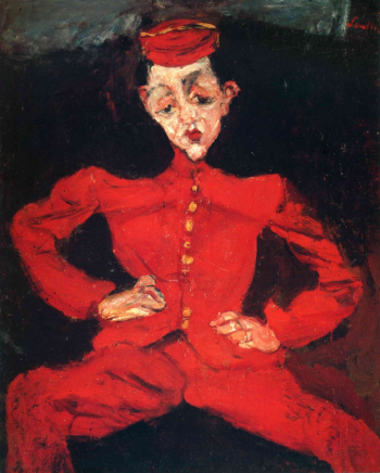 Сутин Хаим Соломонович. Грум. Холст, масло. 98,1х80,5. 1925. Музей современного искусства (Париж).
