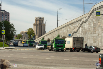 Павелецкая плаза. Вид от Большого Краснохолмского моста. Фотограф Марина Роз.