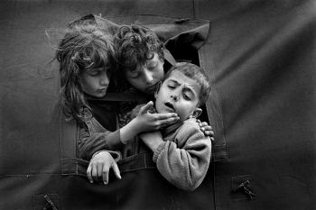 Кристина Гарсия Родеро - испанская фотограф. Беженцы в Македонии. 1999.