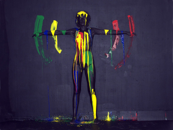Олаф Браунинг. Эммануэль. Боди-арт. 2009.
