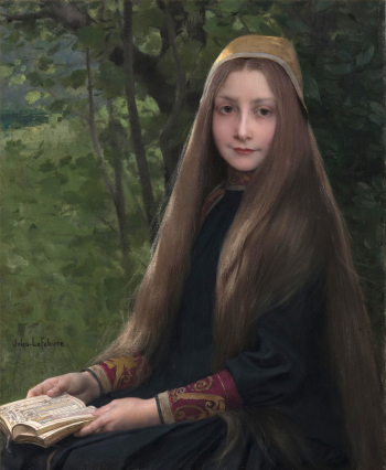 Жюль Жозеф Лефевр. Гризельда. Холст, масло. 72х60. 1912. Музей изящных искусств (Руан).