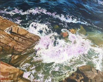 Чжан Цзюнли. У моря. 2010-е. Частное собрание.
