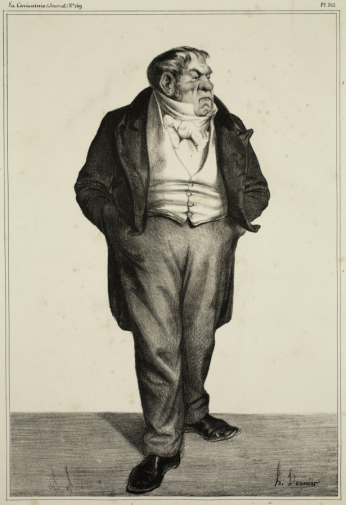Оноре Викторен Домье. Клод Баилиот. 1833. Музей Орсе.