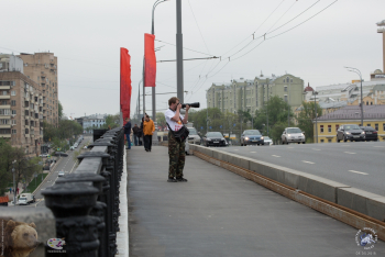 Большой Краснохолмский мост в Москве. Фотосъёмка. Фото 06.05.2018.