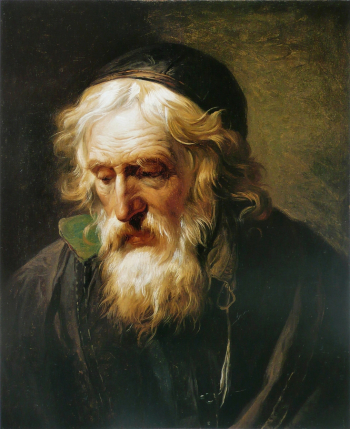 Франсуа-Андре Венсан. Греческий священник. Холст, масло. 55,5х46. 1782. Баварские государственные собрания картин.