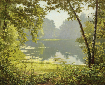 Анри Бива. Спокойствие. Холст, масло. 61х74. Частное собрание.