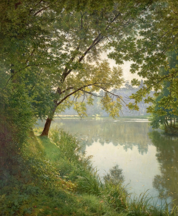 Анри Бива. Утро в Вильнёве. Холст, масло. 153х127. 1905-1906. Частное собрание.
