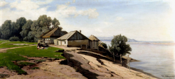 Мурашко Николай Иванович. Днепр. Холст, масло. 72х157. 1899. Национальный музей во Львове имени Андрея Шептицкого.