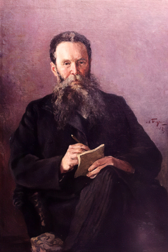Базанова (Пупарева) Лидия Павловна. Портрет П.И.Макушина. Холст, масло. 115,4х78,5. 1909. Томский областной художественный музей.