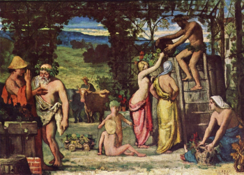 Пьер Сесиль Пюви де Шаванн. Осень. Холст, масло. 105х150. 1865. Музей Вальрафа-Рихарца.