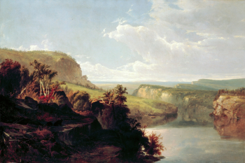 Уильям Харт. Озеро у холма. Холст, масло. 101,9х153. 1858. Белый дом (Вашингтон).