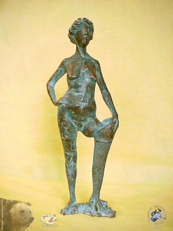 Тугаринов Дмитрий Никитович. Галя. Бронза.