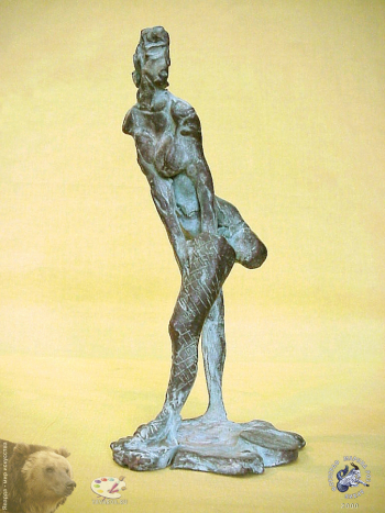 Тугаринов Дмитрий Никитович. Этюд. Бронза. 2000. Авторское собрание.
