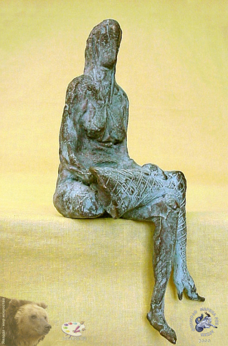 Тугаринов Дмитрий Никитович. Этюд. Бронза. Авторское собрание.
