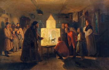 Соловьёв Лев Григорьевич. Рождество. Холст, масло. 1876. Кисловодский мемориальный музей-усадьба художника Н.А.Ярошенко.