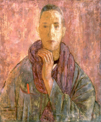 Самохвалов Александр Николаевич. Автопортрет. Холст, масло. 85х71. 1928. Государственный Русский музей.