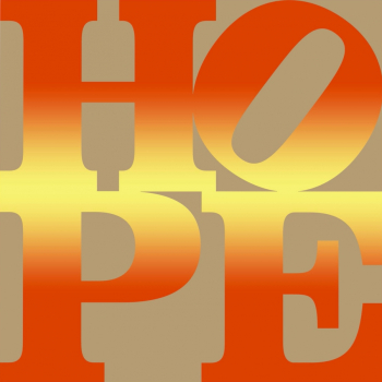 Роберт Индиана (Кларк). Hope. 2013. Частное собрание.