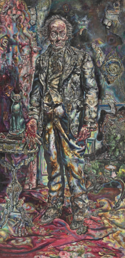 Айвен Ле Лоррейн Олбрайт. Портрет Дориана Грея. Холст, масло. 215,9х106,7. 1943-1944. Чикагский институт искусств.