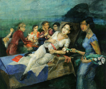Филип Эвергуд. В отпуске. Холст, масло. 63,5х76,2. 1940. Частное собрание.