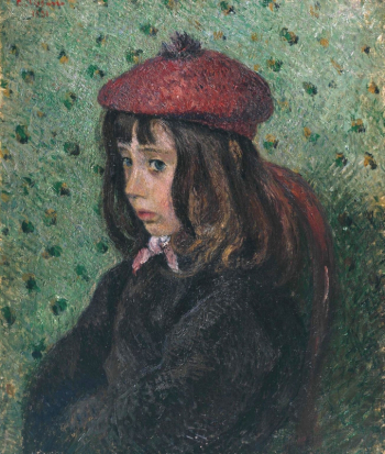 Камиль Писсарро. Феликс Писсарро. Холст, масло. 54х46. 1881. Галерея Тейт.