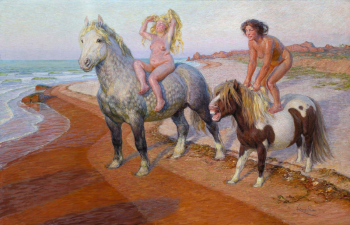 Франтишек Купка. Баллада. Холст, масло. 1901-1902. Национальная галерея в Праге.