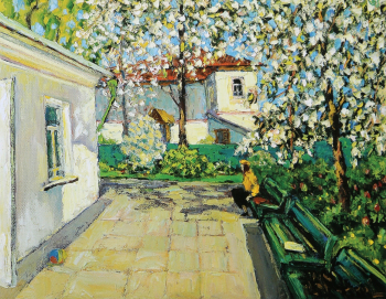 Жарков Юрий Дмитриевич. Весна. Холст, масло. 70х90. 2007. Собрание семьи художника.