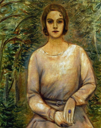 Редько Климент Николаевич. Сюзанна. Холст, масло. 41х33. 1932. Запорожский художественный музей.
