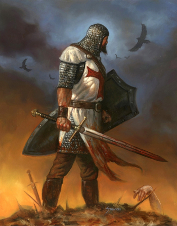 Мэтт Ставицки. Храмовник. Иллюстрация.