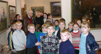 Экскурсия в музее для школьников. Фотограф Марина Роз.