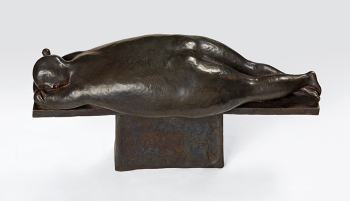 Дронов Михаил Викторович. Тётя. Бронза. 15x32x12. 2014. Частное собрание.