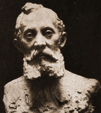 Блох Элеонора Абрамовна. Портрет А.Лиссорга. Гипс. 1903-1912. Местонахождение работы неизвестно.